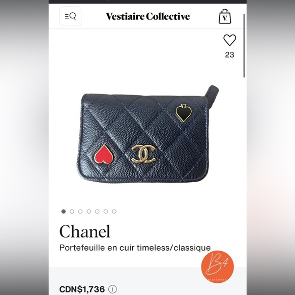 CHANEL - authentic wallet - limited edition - Picture 1 of 7